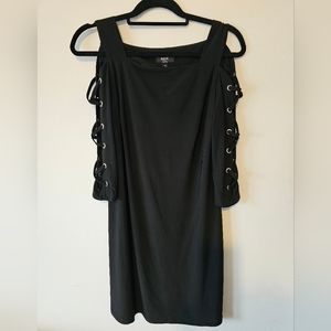 Msk cold shoulder dress